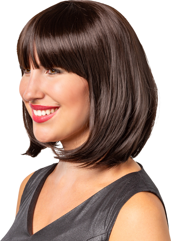 Long Bob, braun