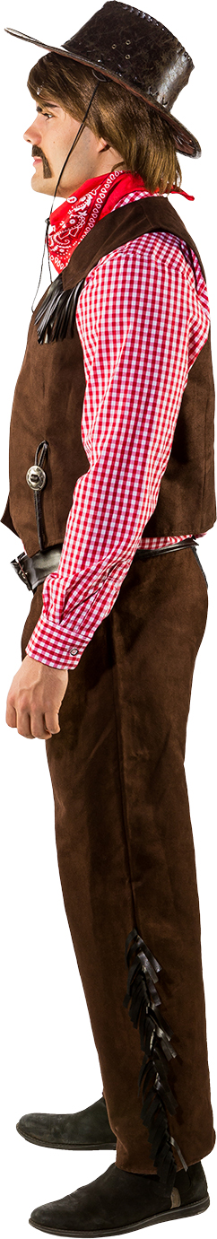 Cowboy Gilet faux daim