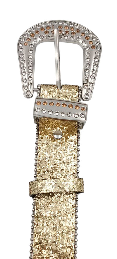 Gürtel Glitter, gold