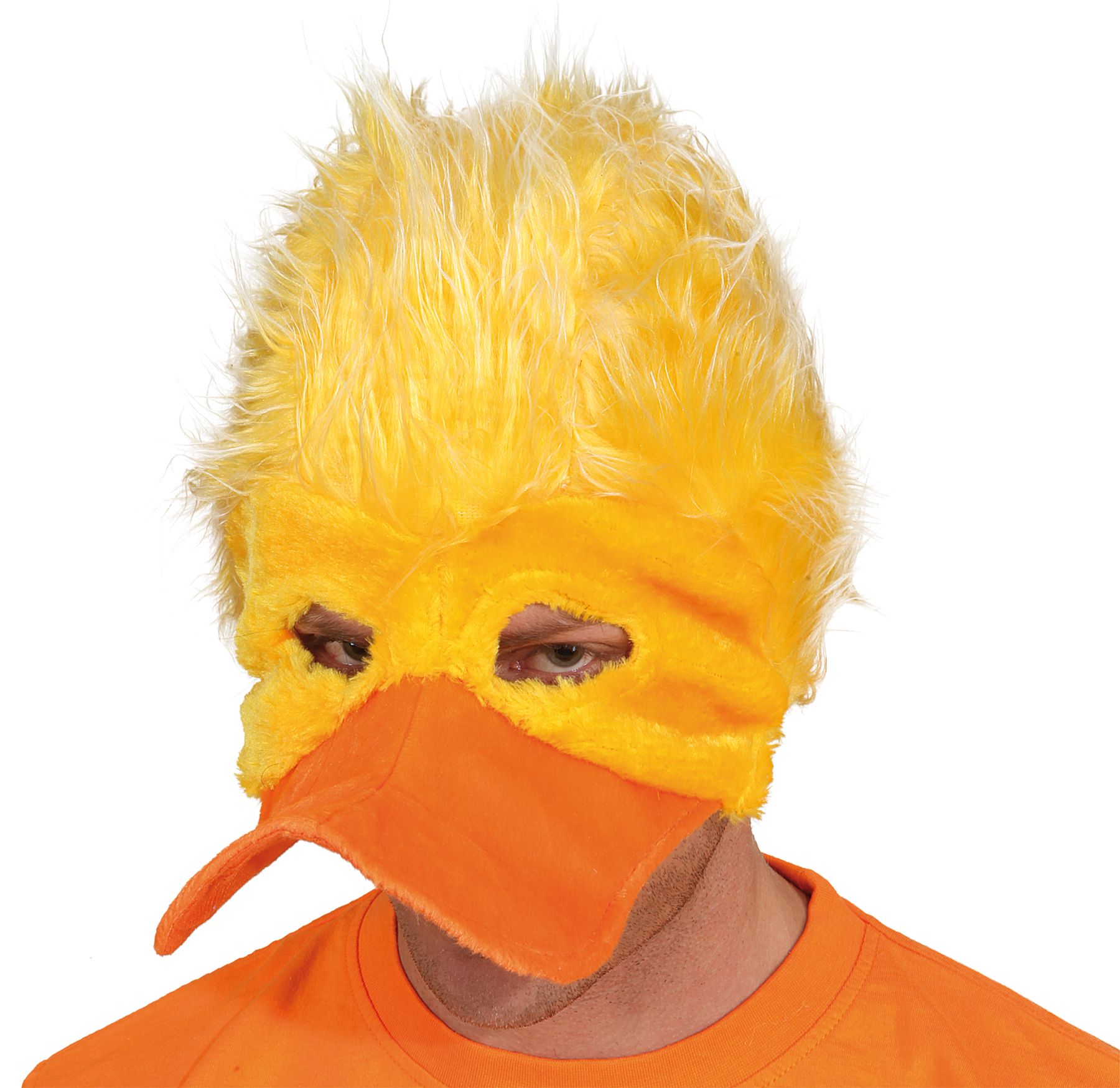 Plush mask, duck