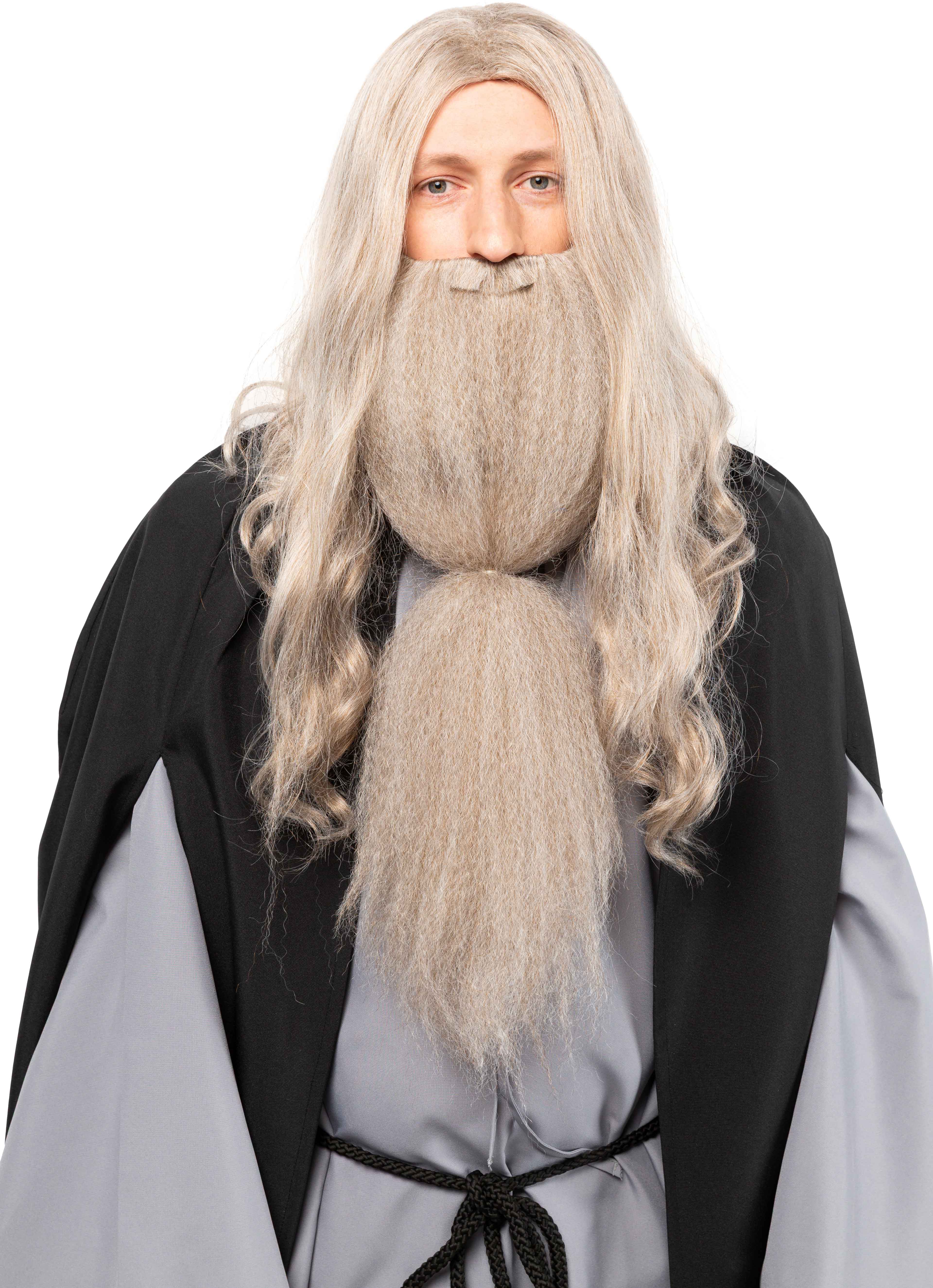 Magic Director wig set, grey