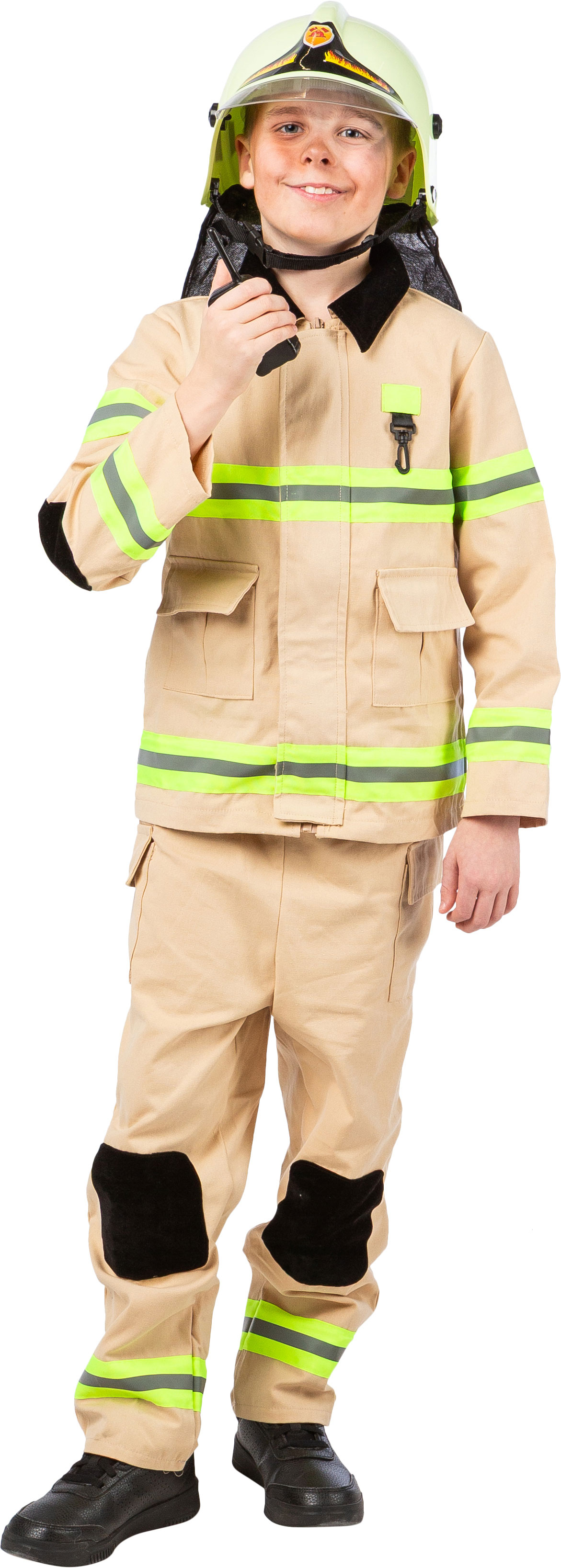 Firefighter boy, beige