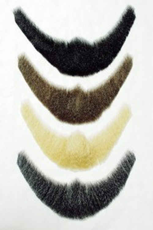 Chin beard , brown incl. tape