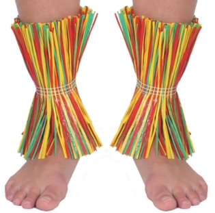 Footcuffs, multi coloured