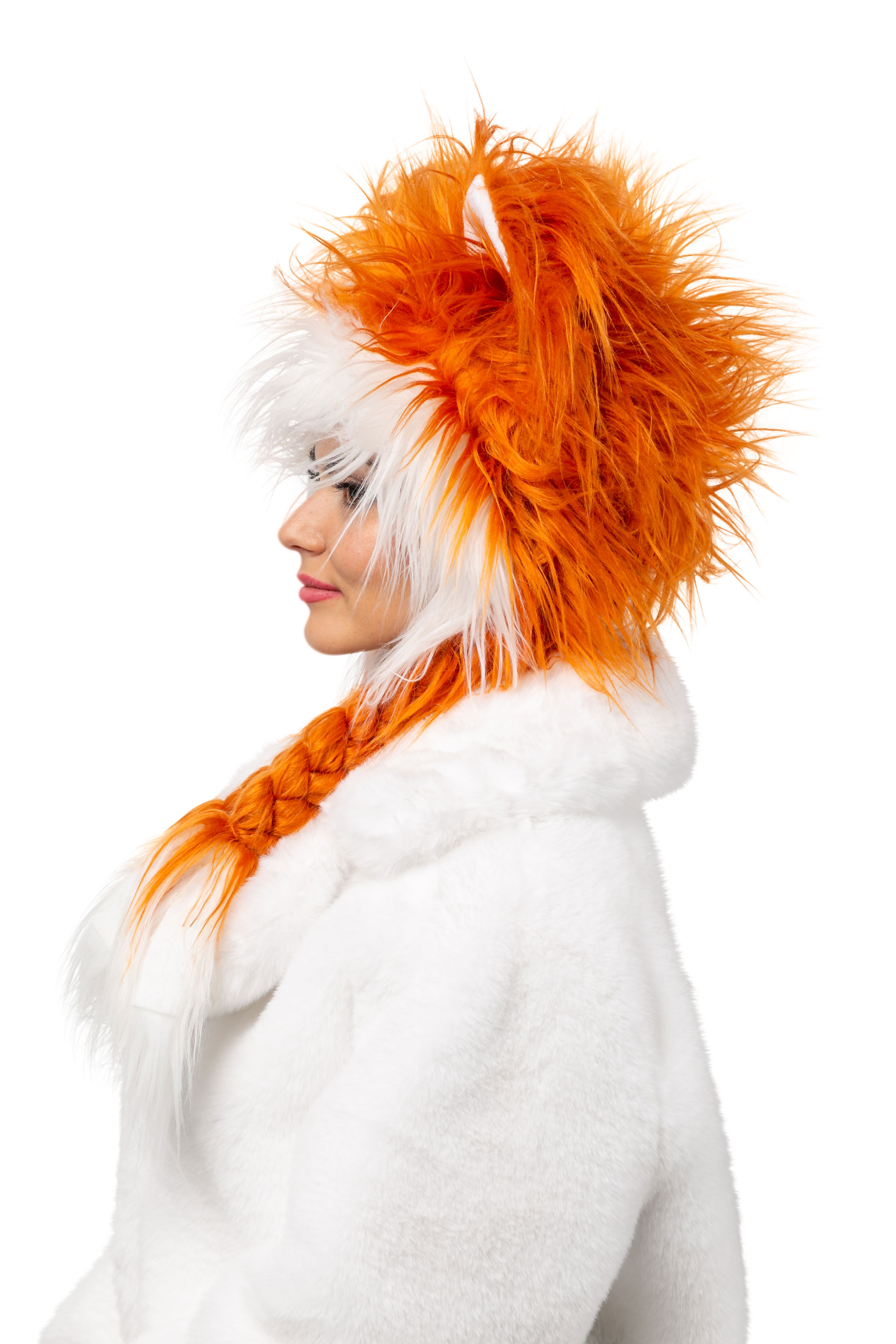 plush hat shaggy, fox