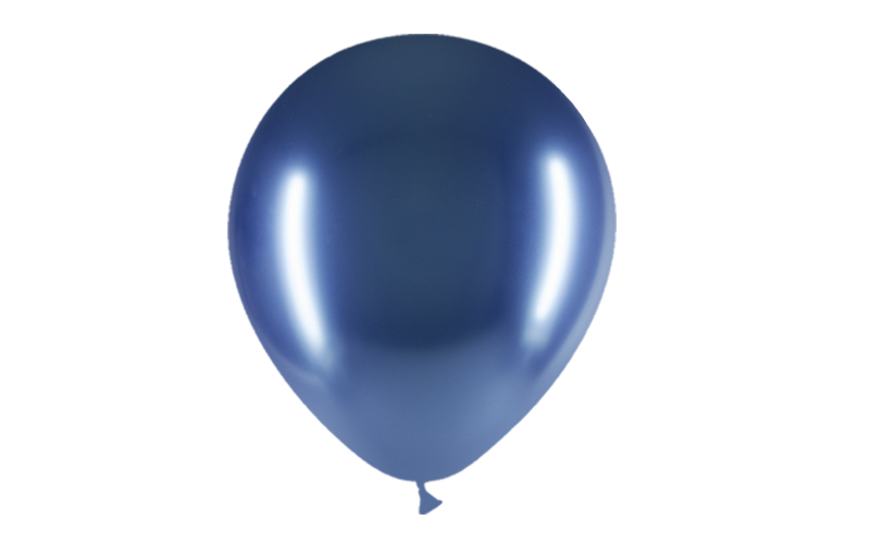 Latexballon Brilliant, blau 25 Stück