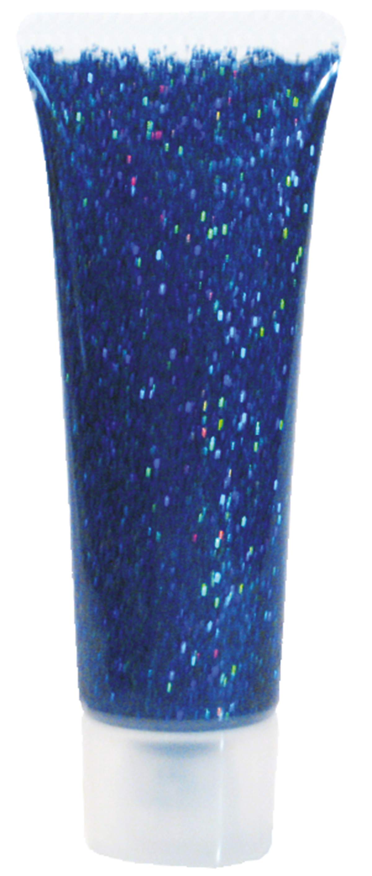 Glitzergel, blau 