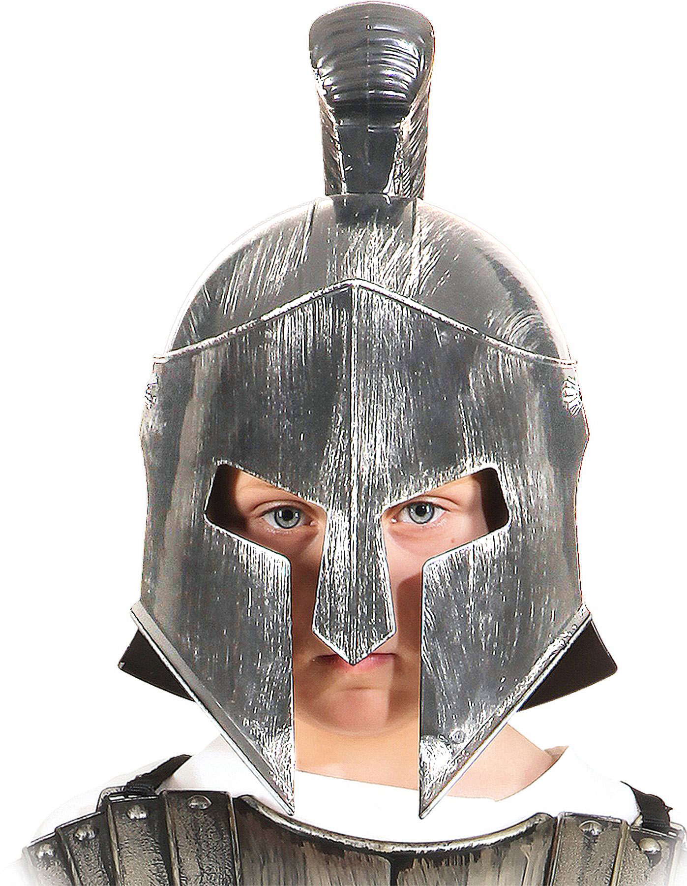 Casque Gladiateur pour enfants, argenté
