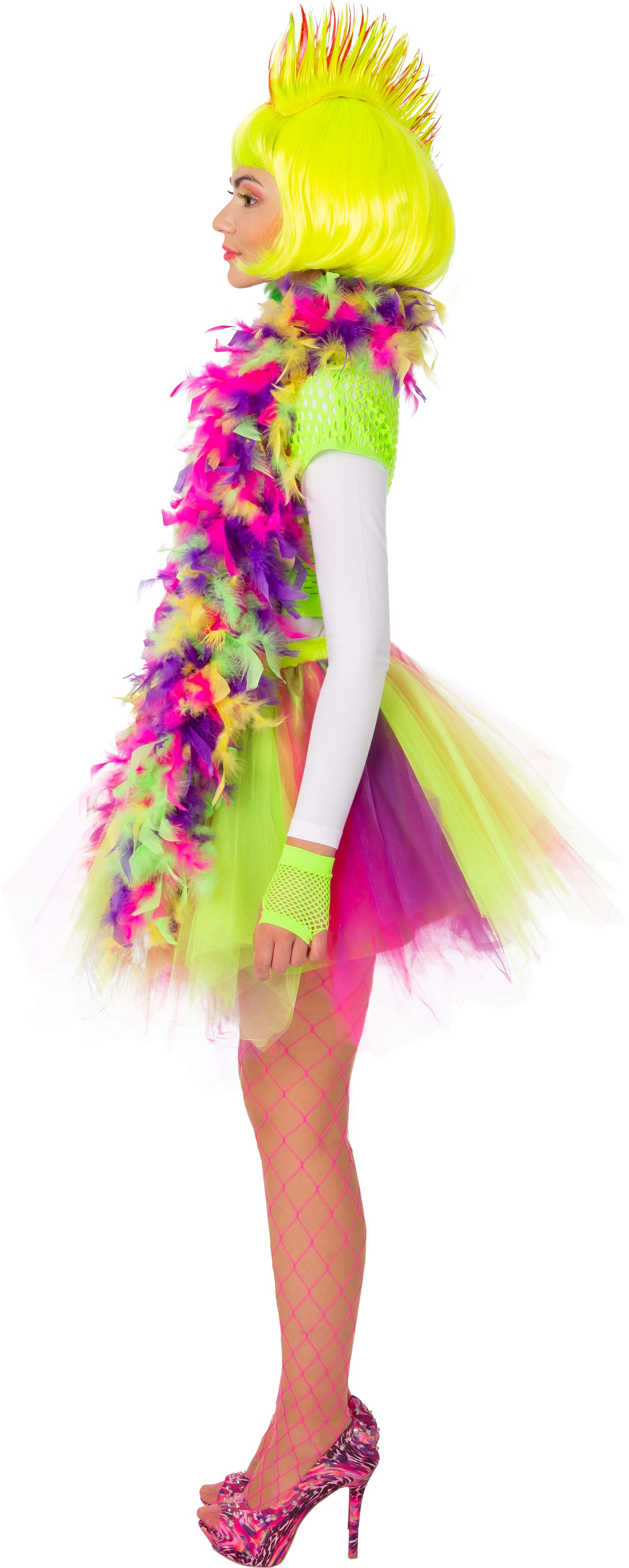 Tutu neon yellow, purple, pink Gr. 116/140