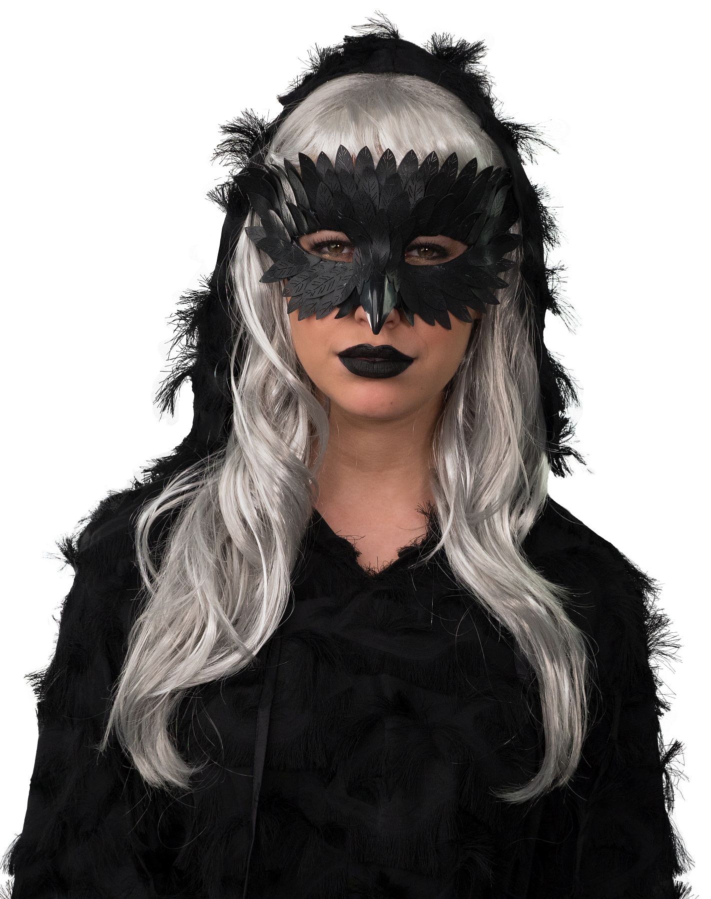 Ladies mask, raven