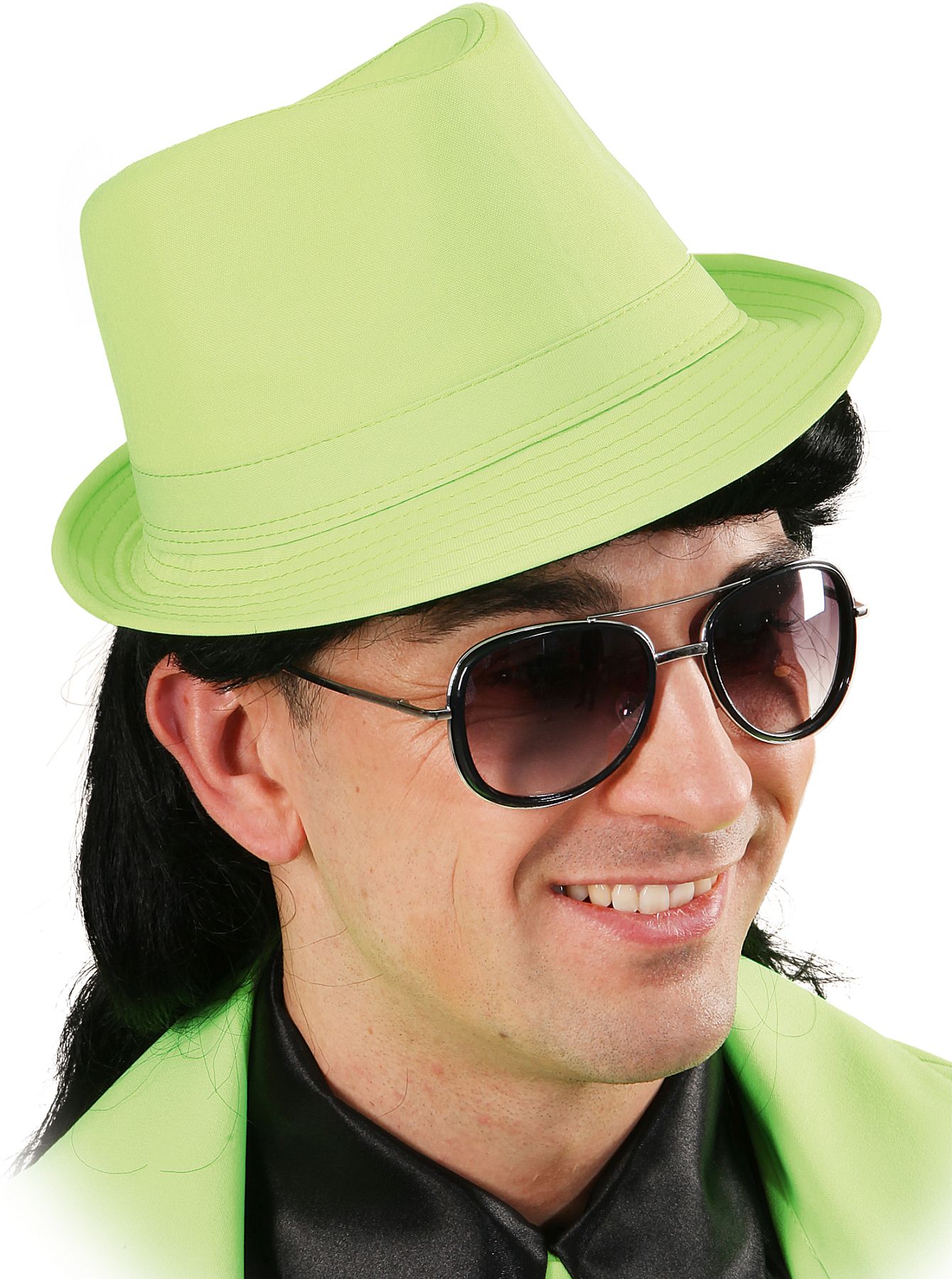 Disco-hat neon green
