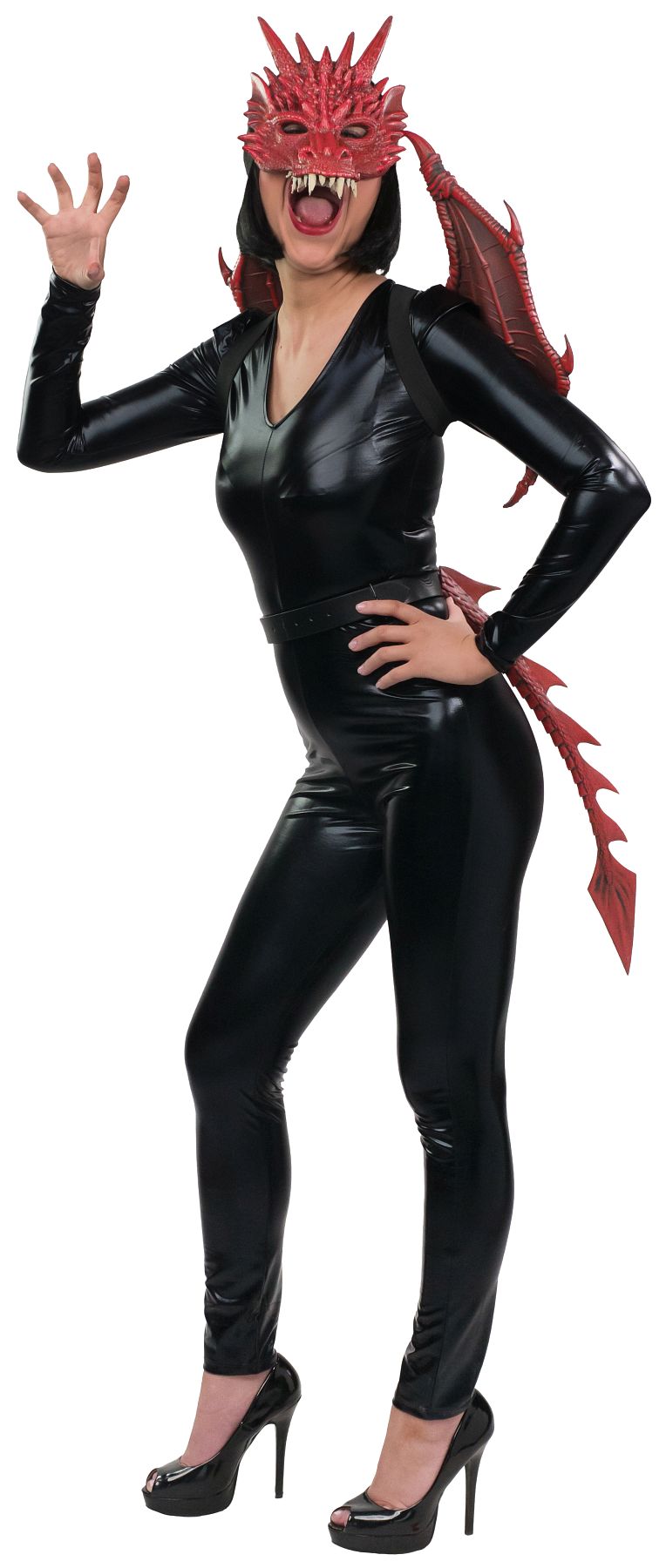 Ensemble dragon, rouge 