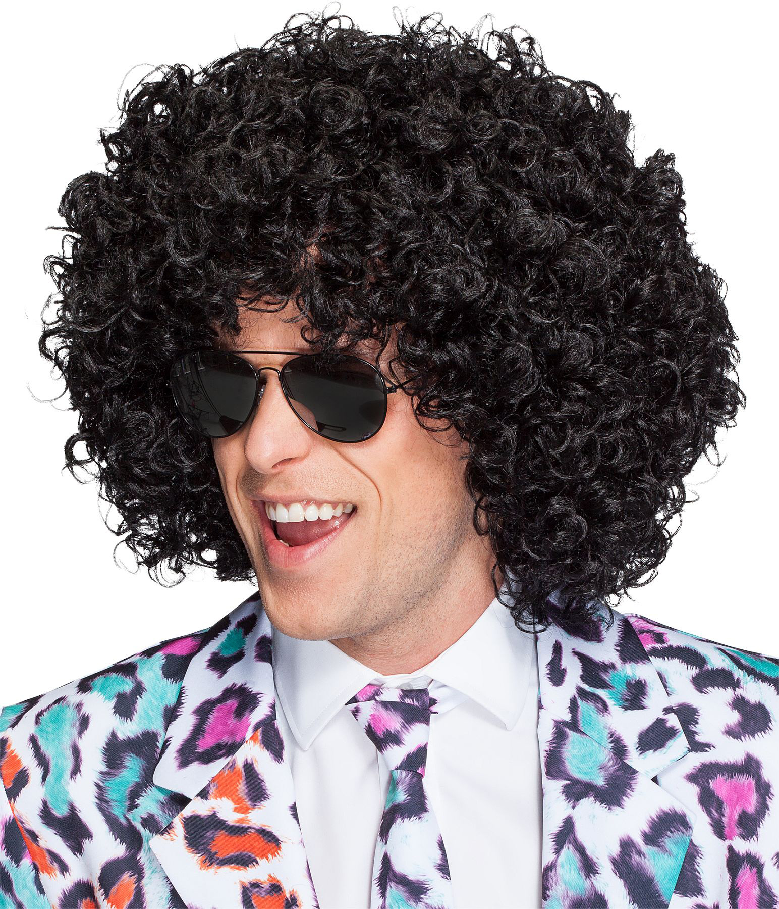 Big afro wig, black