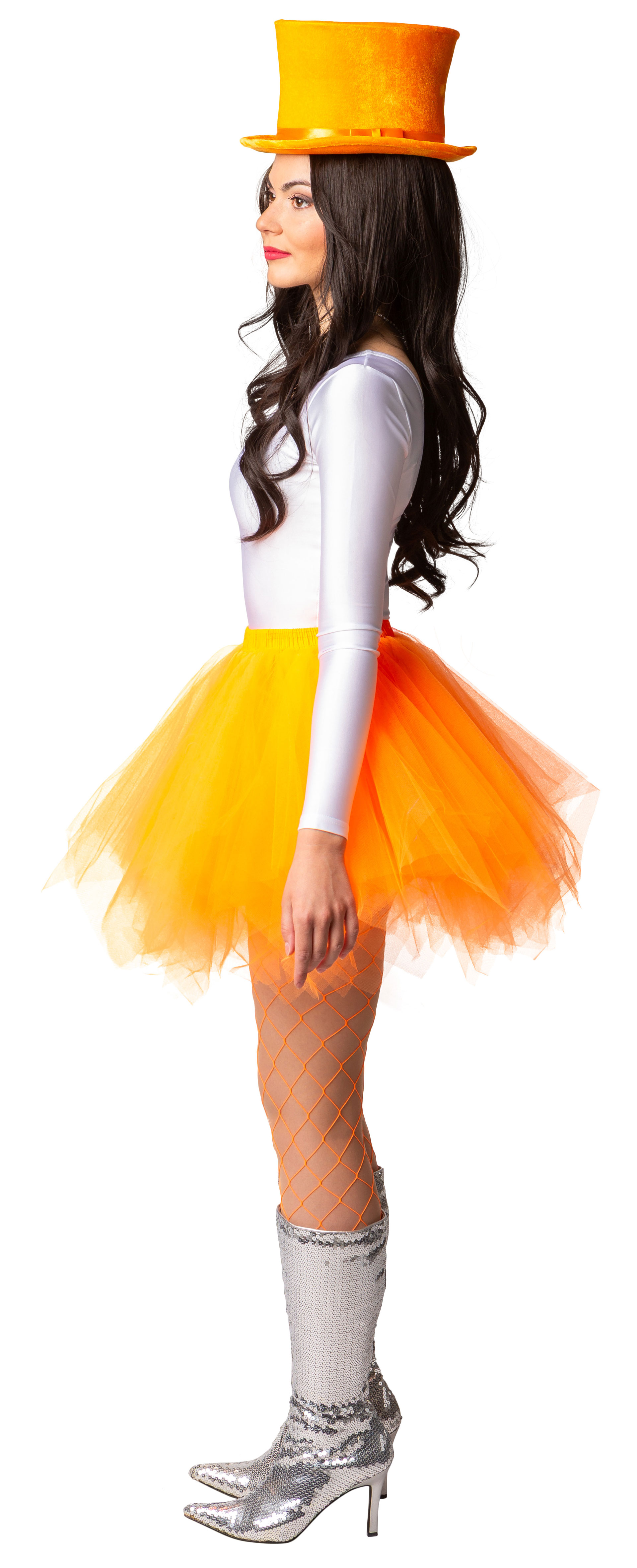 Tutu, orange fluo