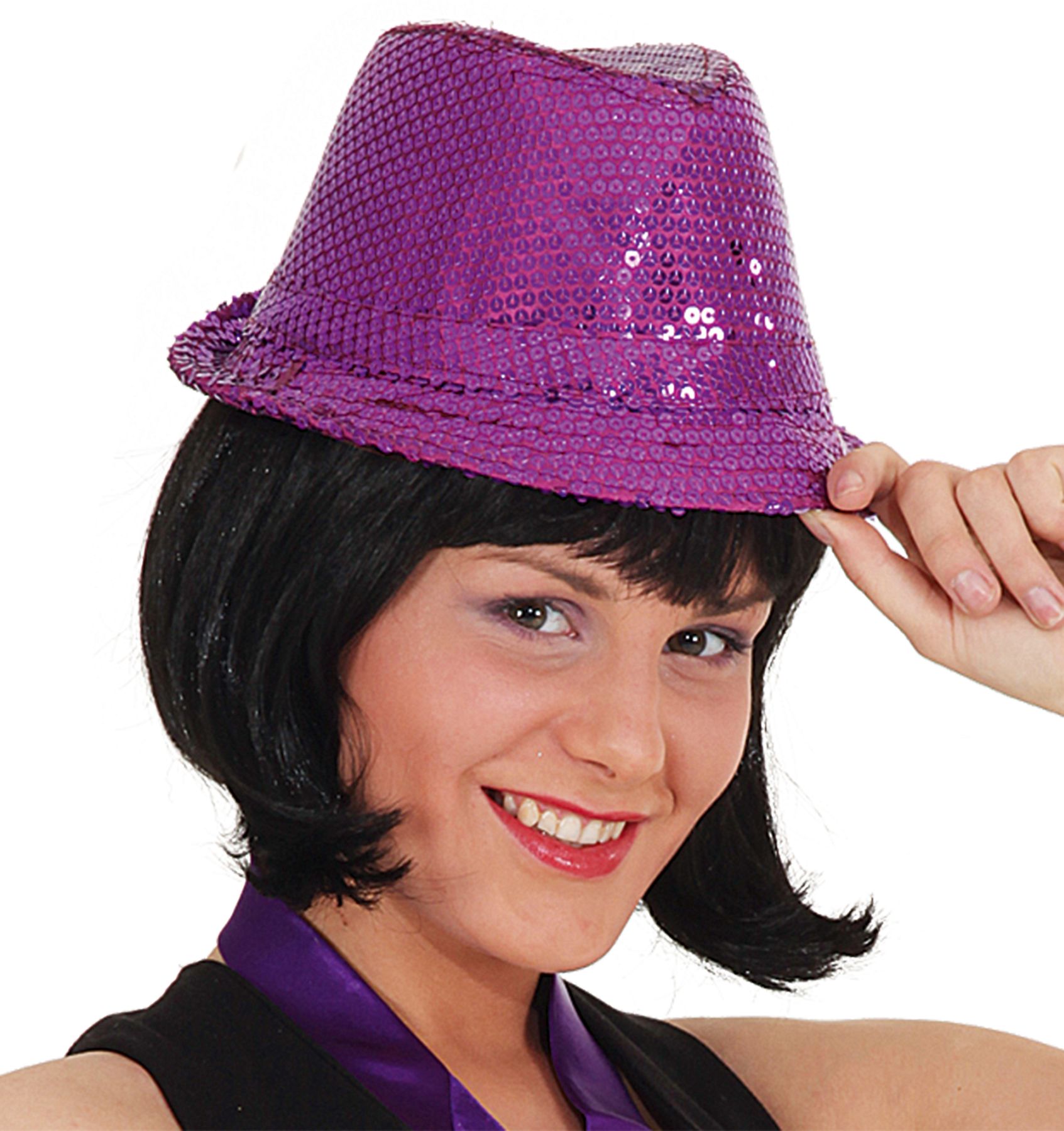 Hut Discoqueen, lila