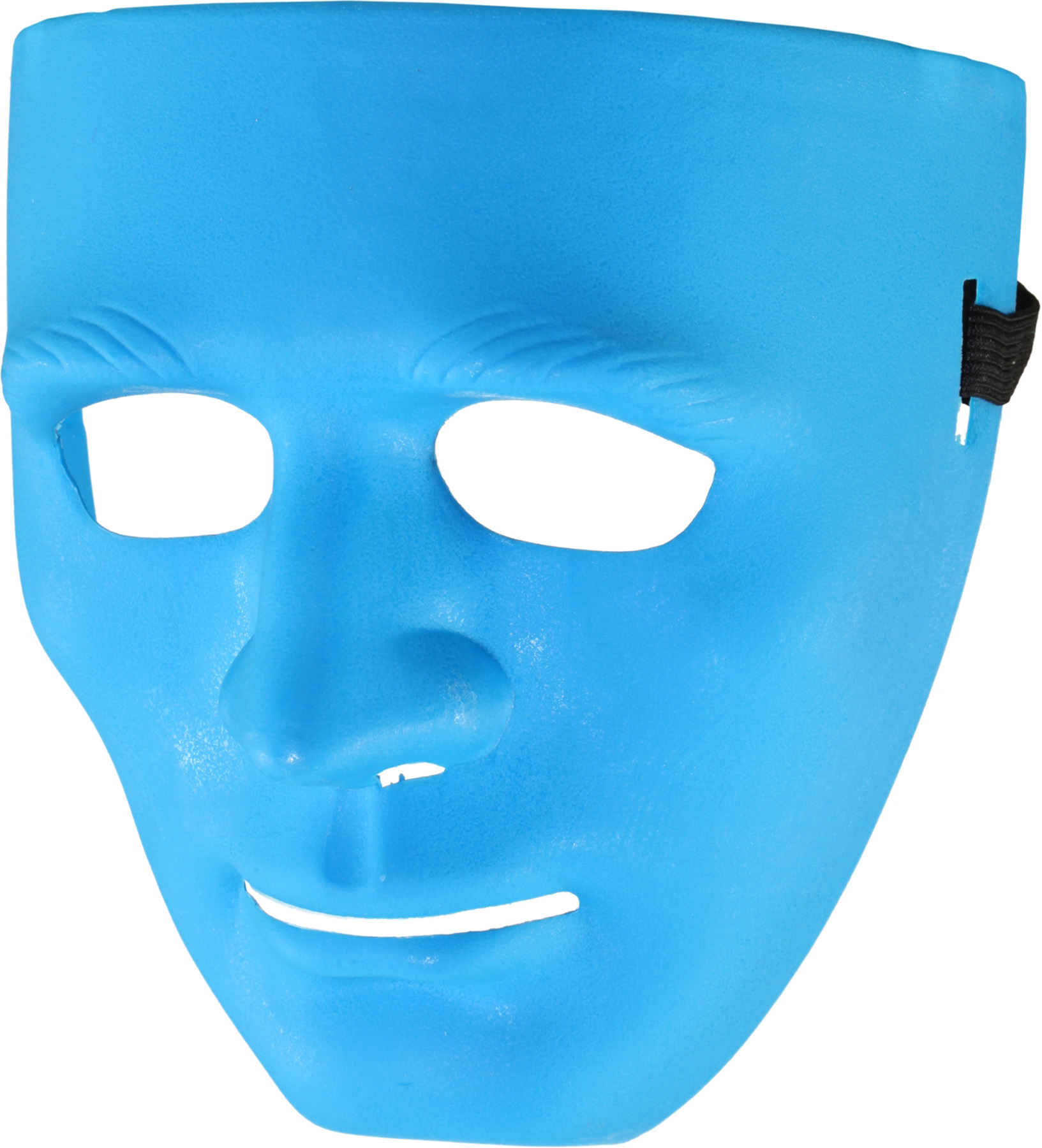 Masque, bleu 