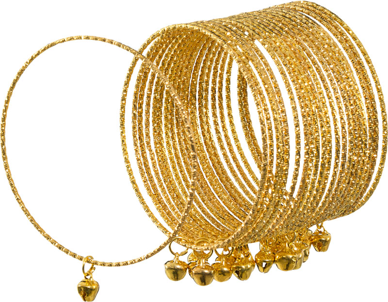 Set bangles with bells