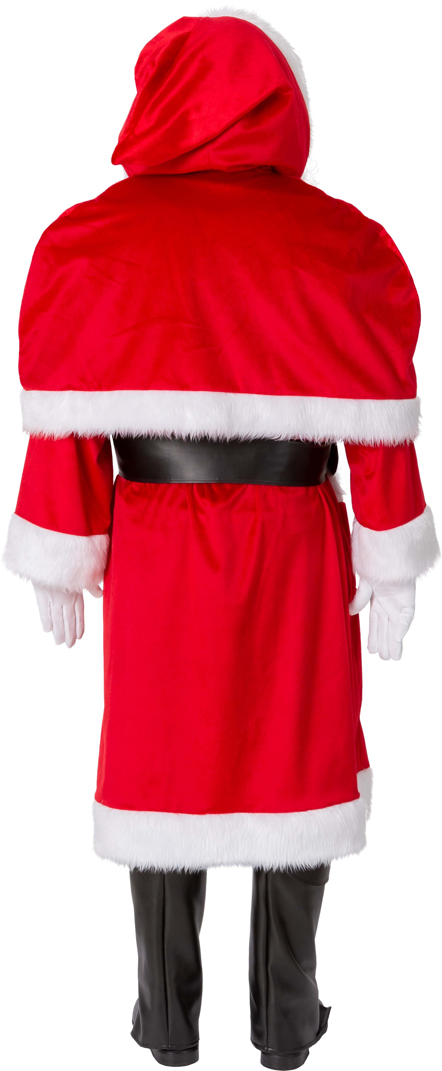 Weihnachtsmann-Mantel mit Pelerine