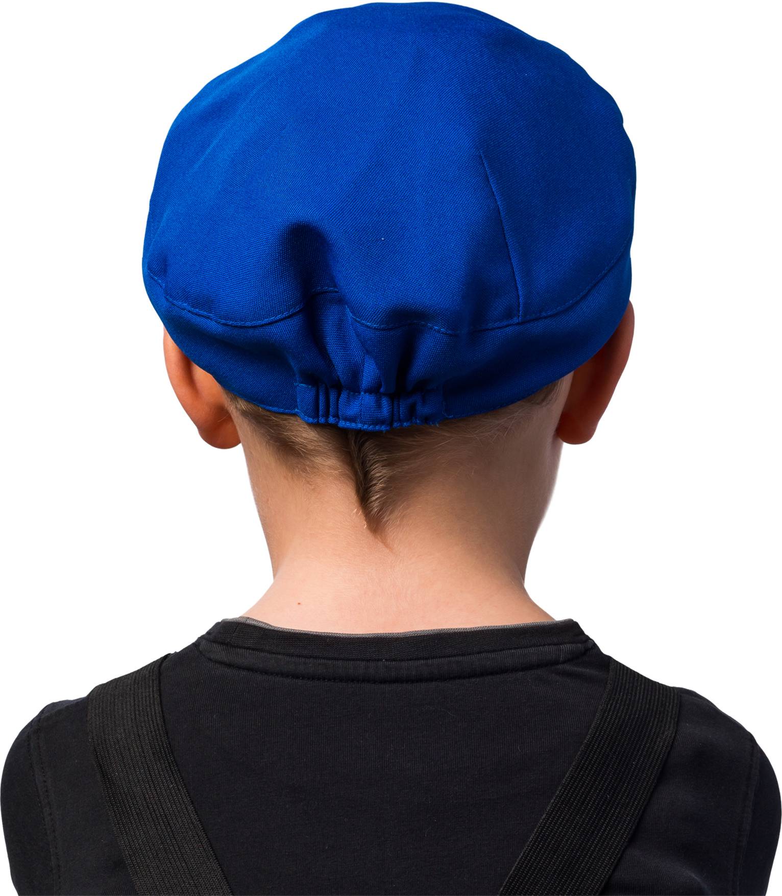 Shield cap, blue for children's