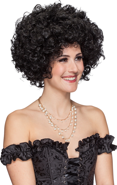 Hair, große Locke schwarz Hair, große Locke schwarz