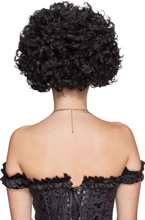 Hair, große Locke schwarz Hair, große Locke schwarz