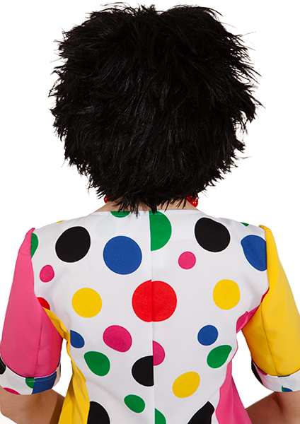 Clown wig, black
