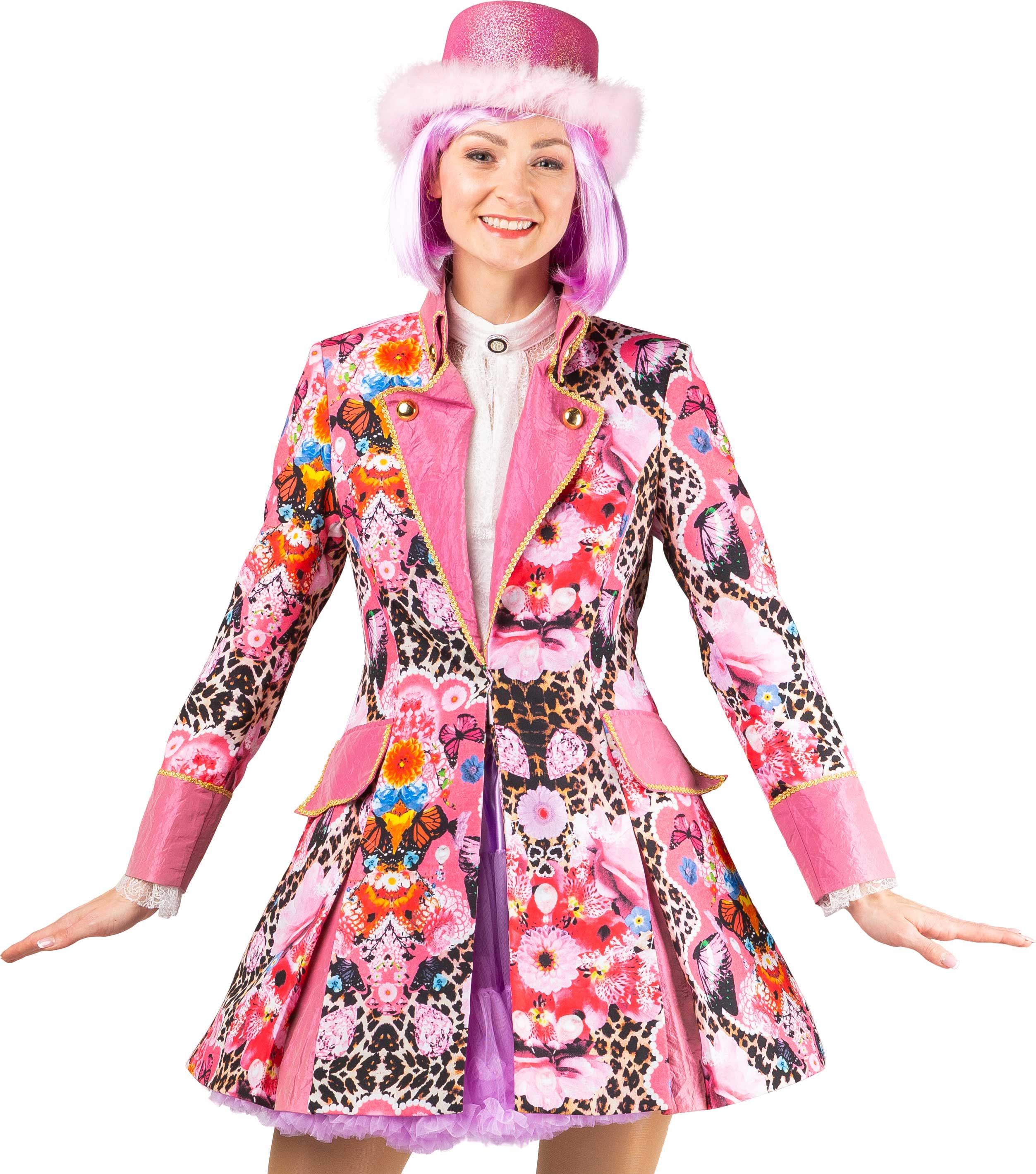 Colourful jungle jacket