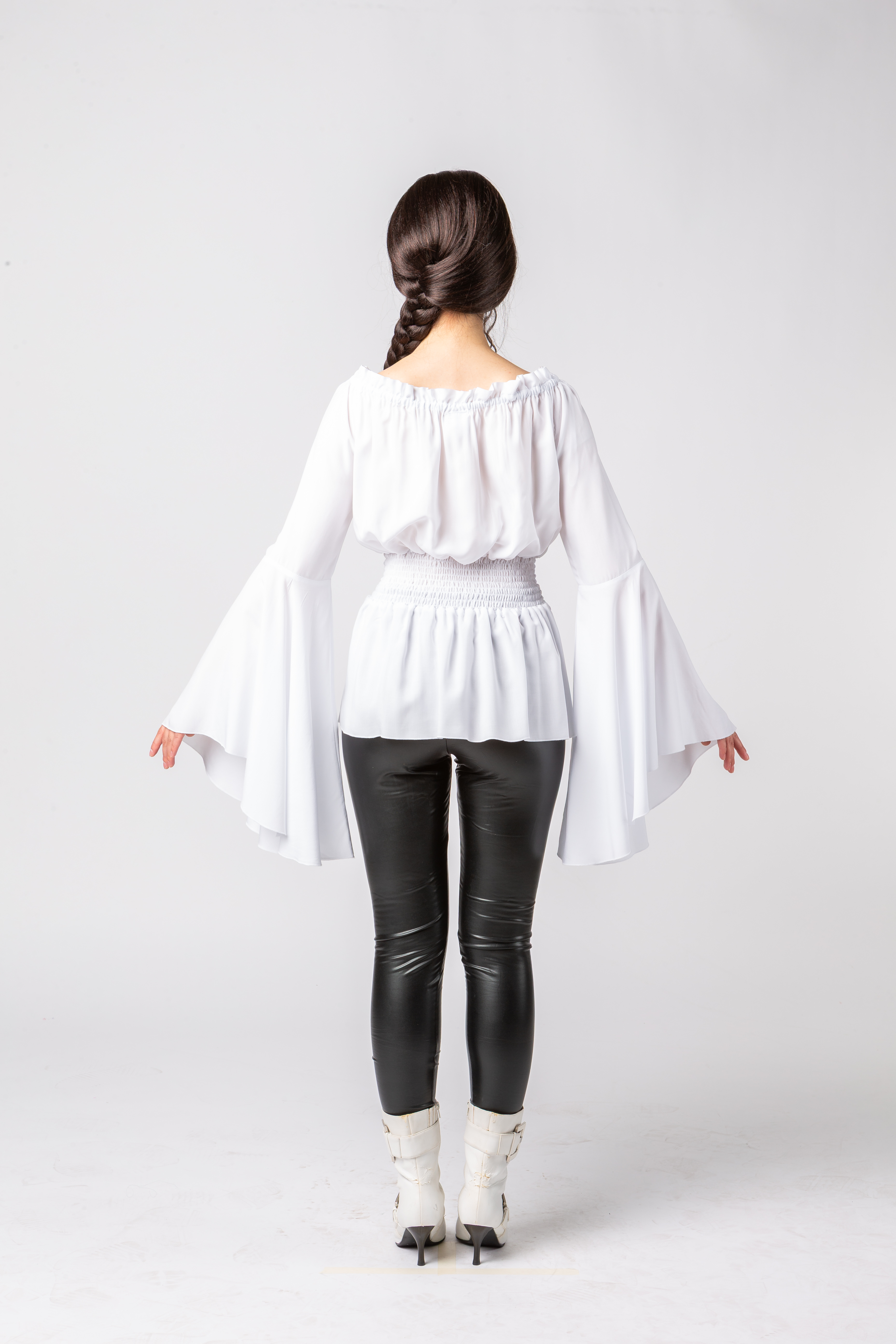 Bluse Lady Mary, weiß
