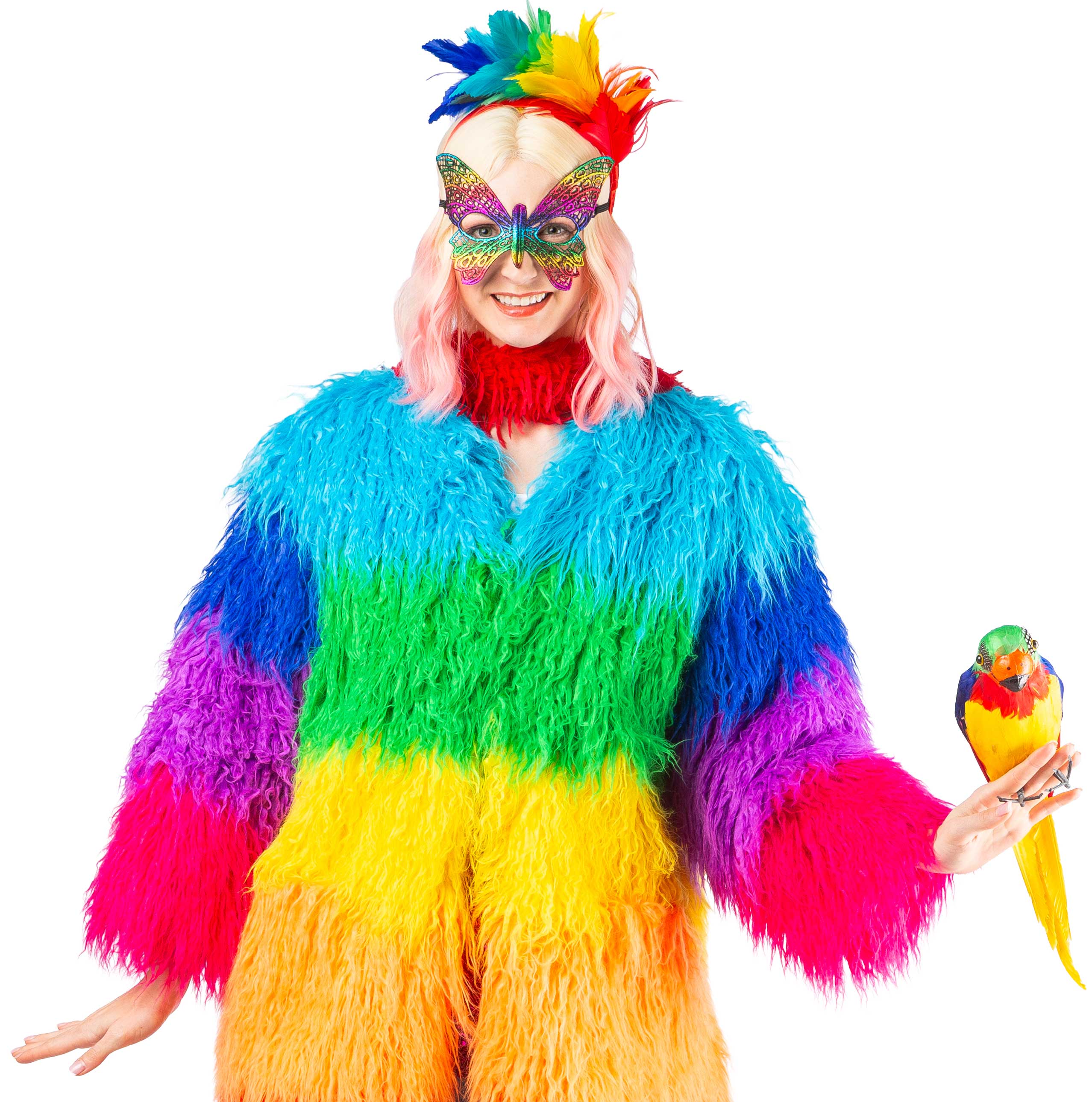 Masque « Papillon », multicolore