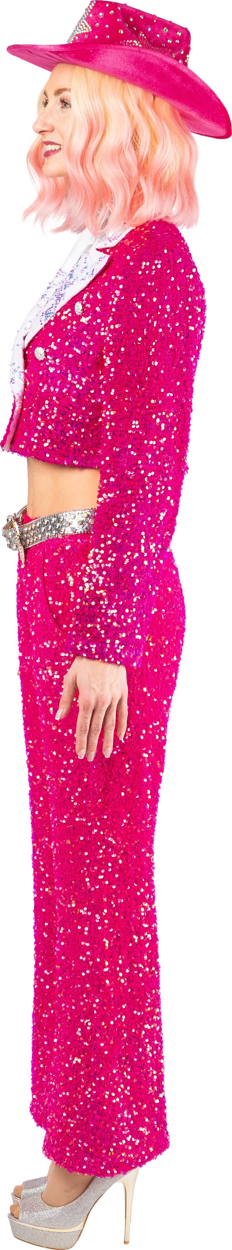 Kit paillettes, fuchsia