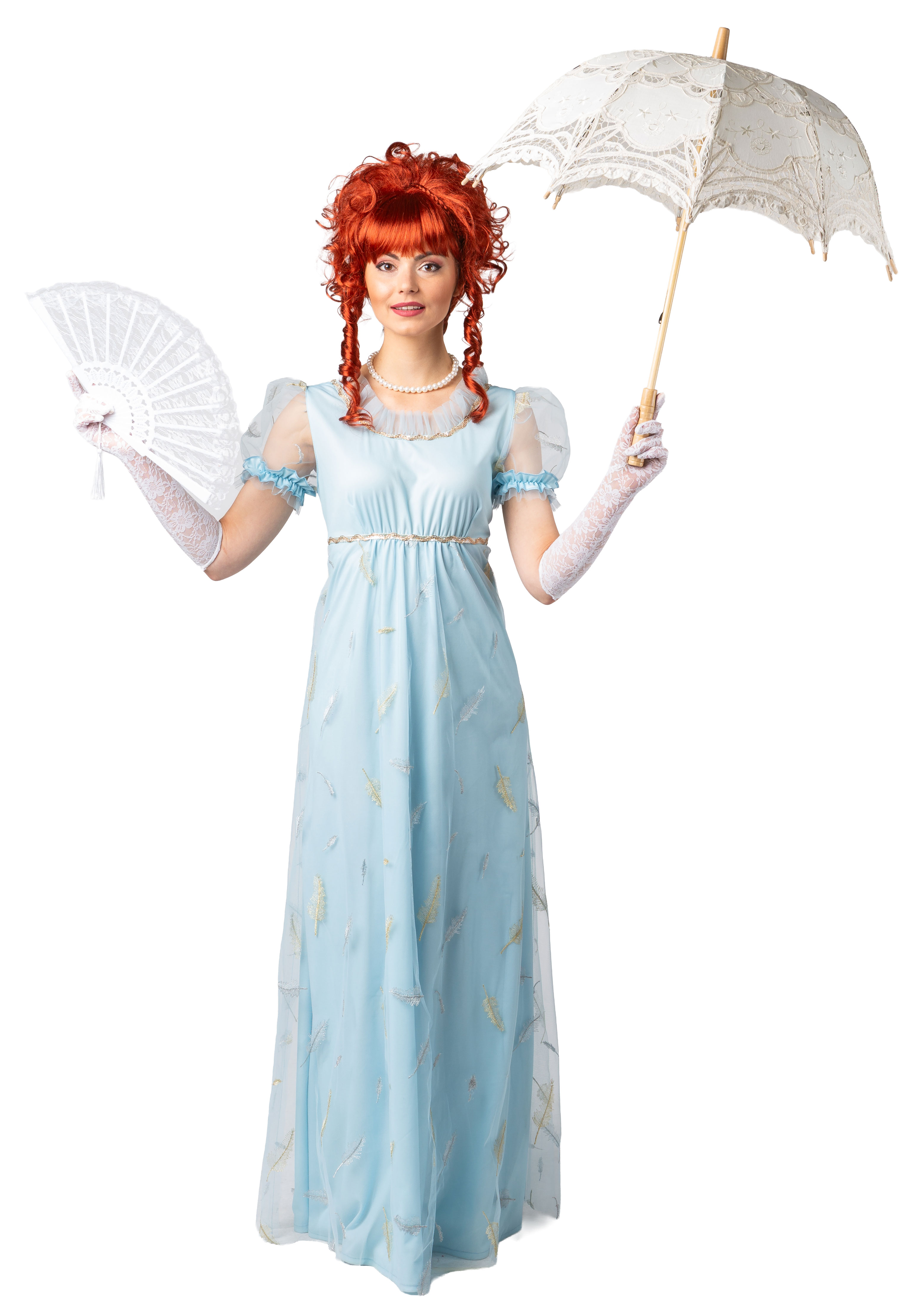 Kleid Empire, türkis