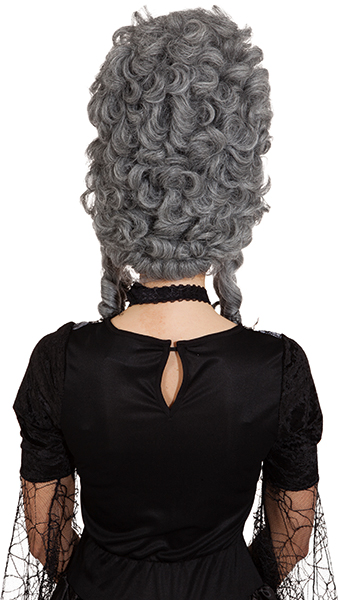 Tower wig, mottled grey