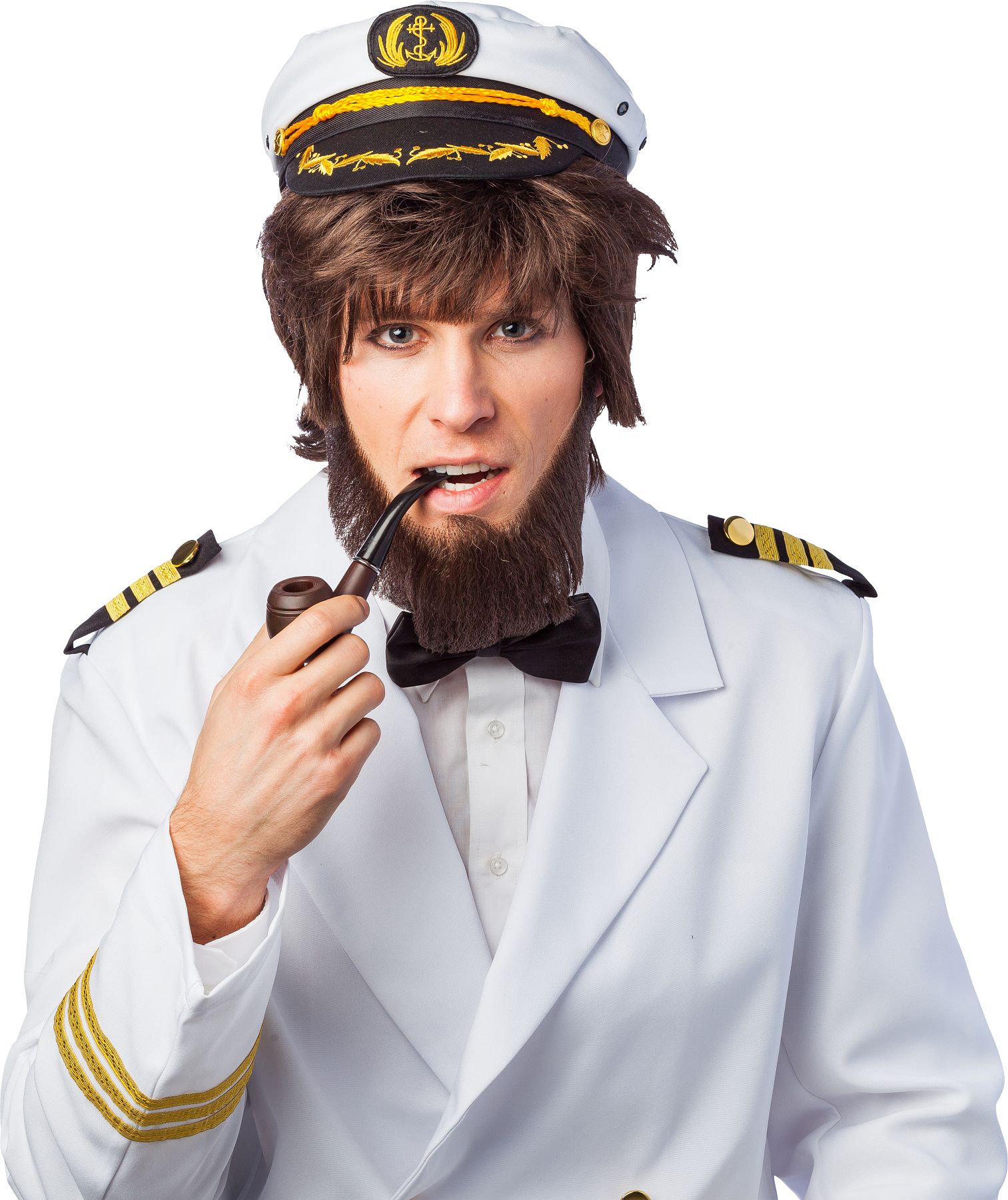Chin beard , brown incl. tape