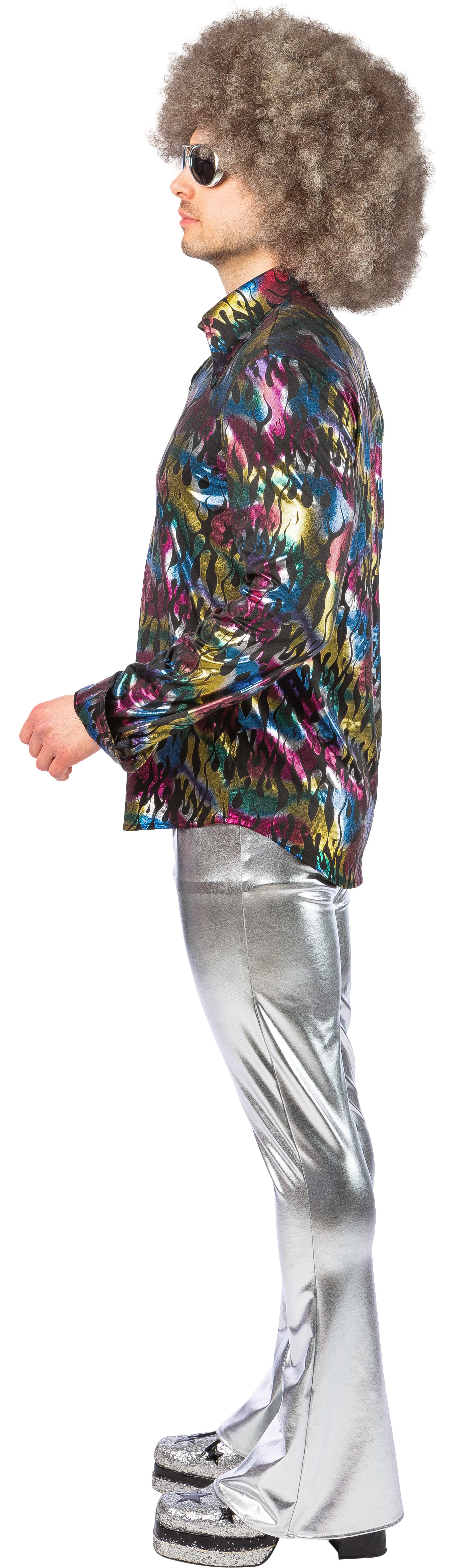 Shirt "Chrome Flames" 58/60