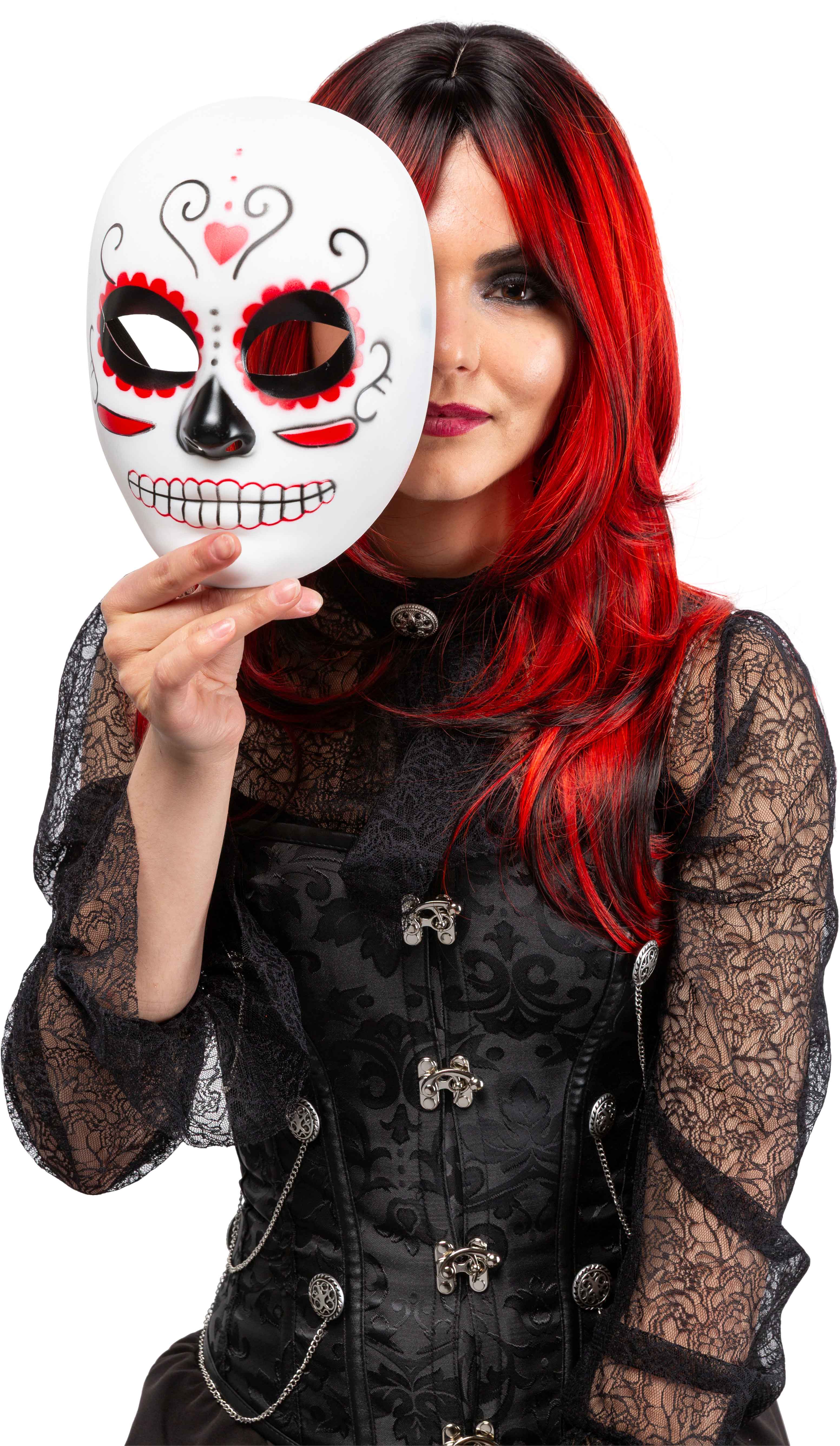 Masque pour dames avec peinture