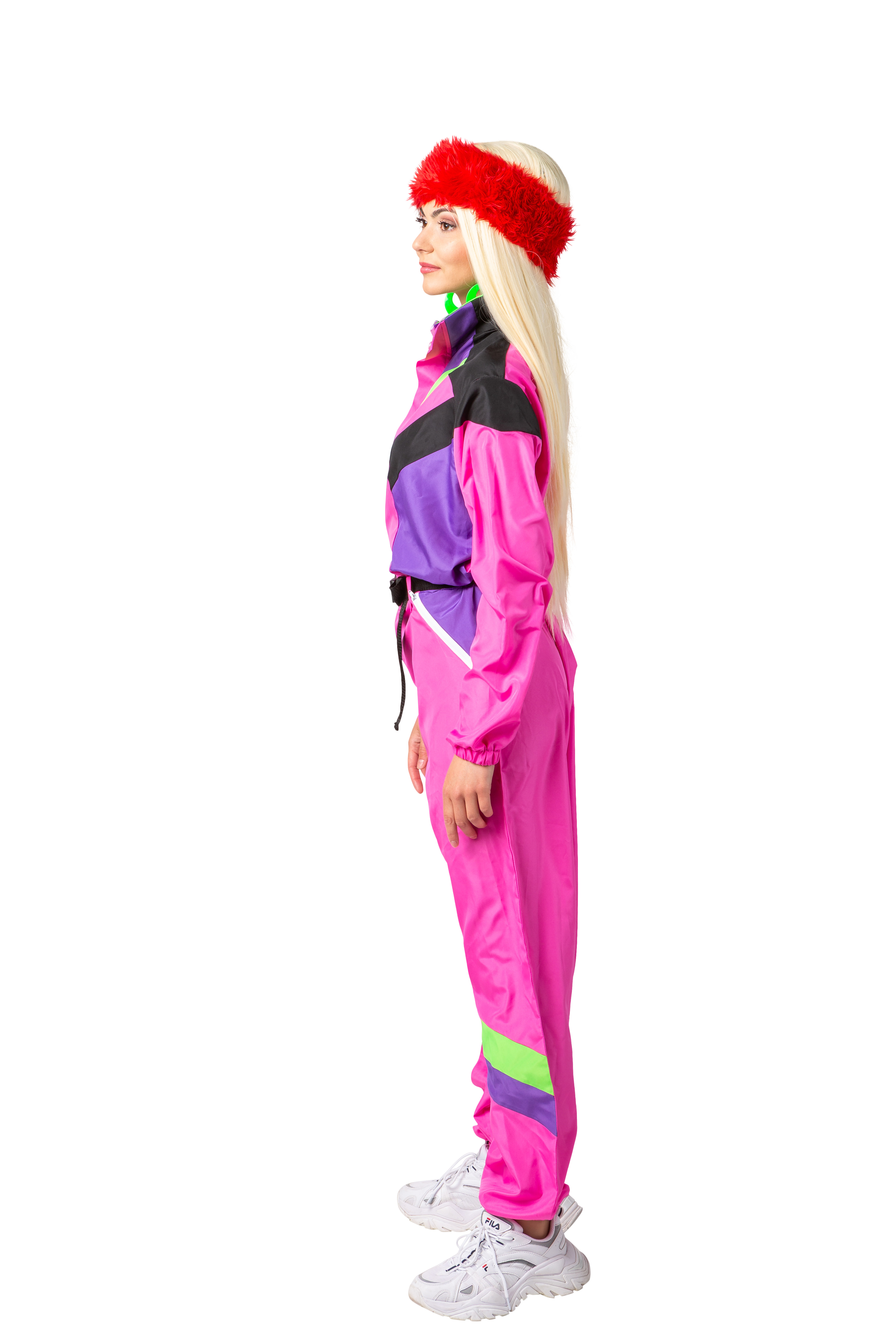 Retro snowsuit Ladies, pink