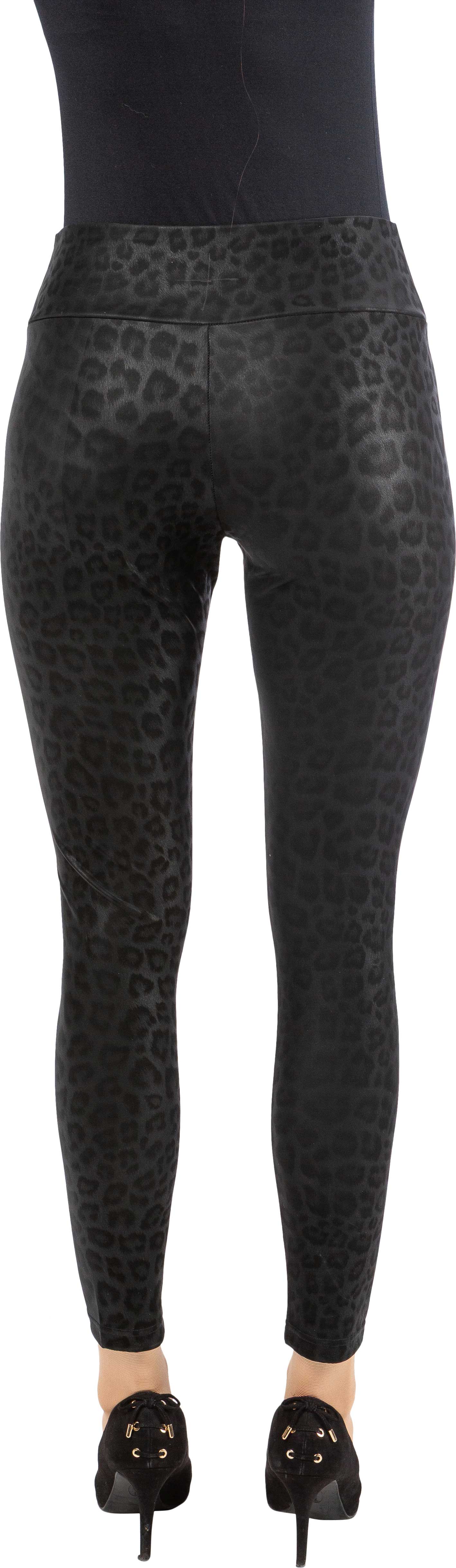 Leggings Leo noir, taille haute 
