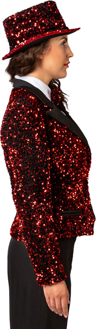 Damenjacke Pailletten 48