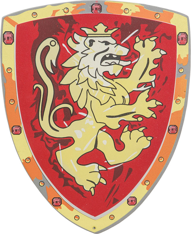 Lion shield