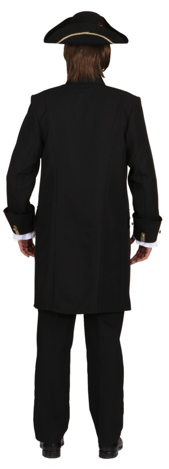 Men's jacket, black deluxe