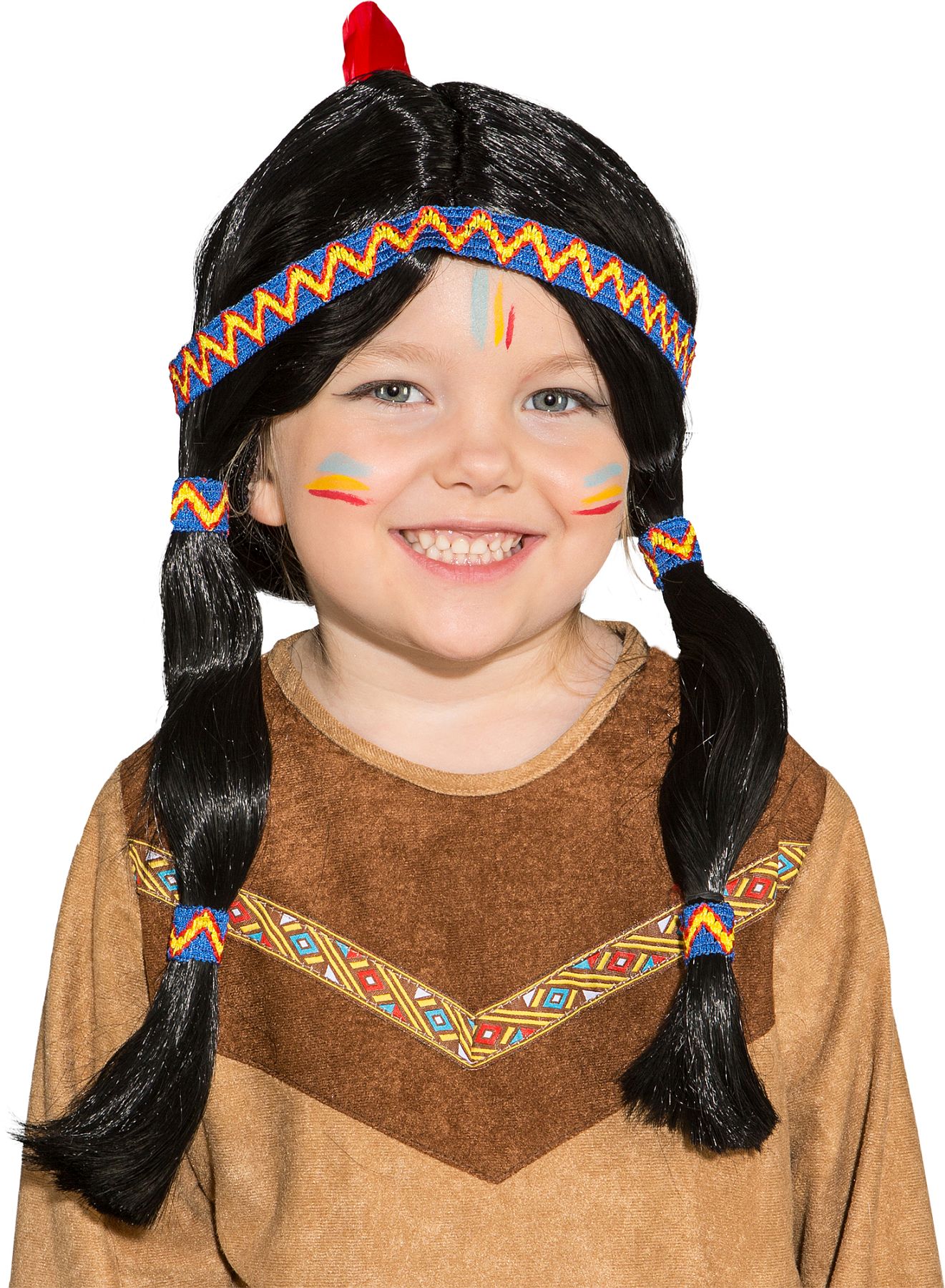 Indian Girl wig for children's