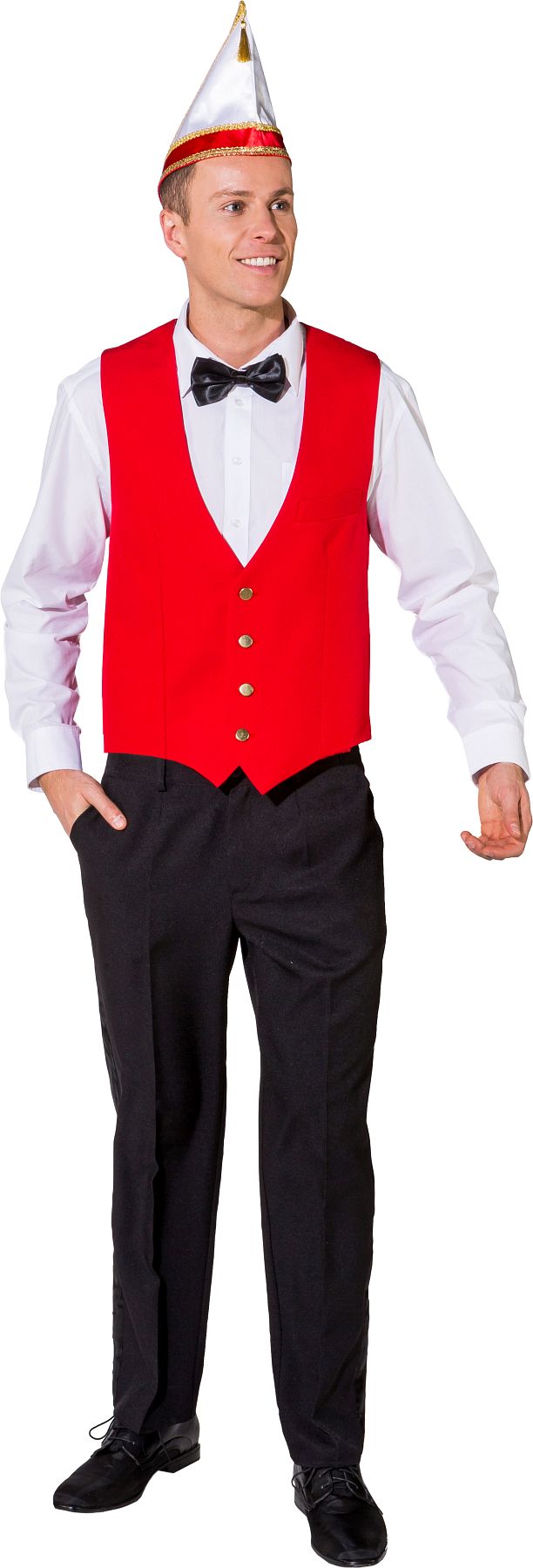 Waistcoat, red 