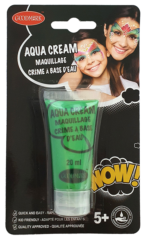Aqua-Creme Schminke, grün