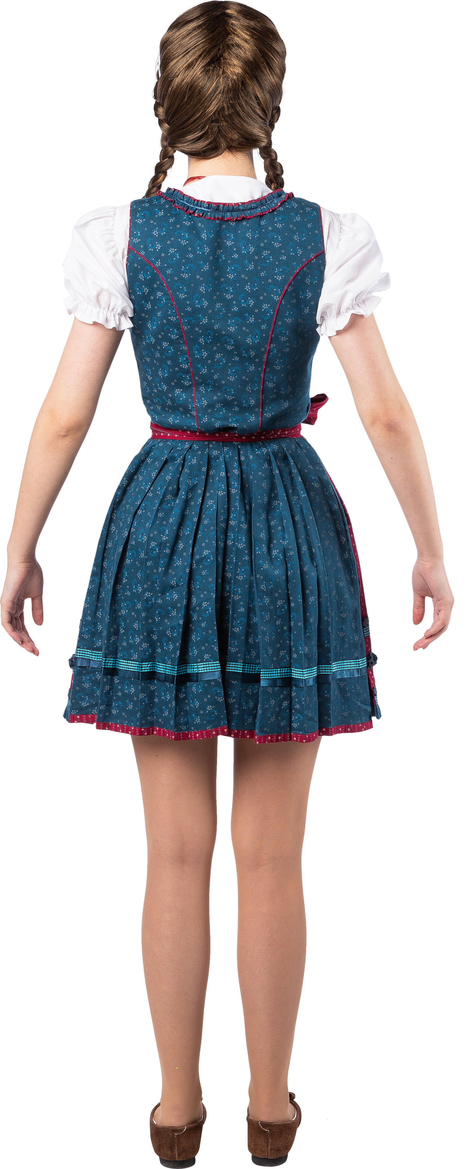 Dirndl ''Valentina'' blau-rot Dirndl ''Valentina'' blau-rot