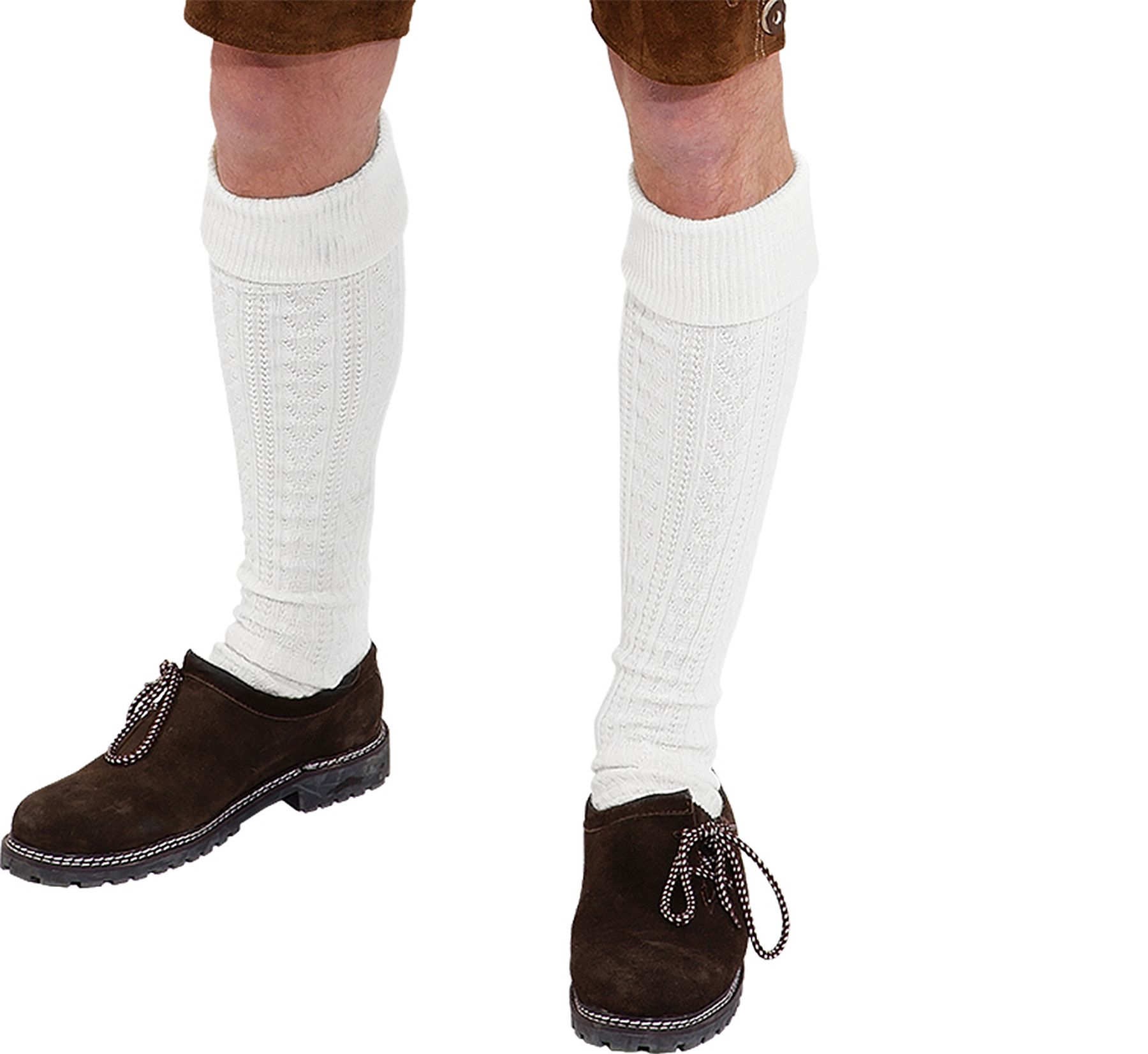 Kneehighs socks, white