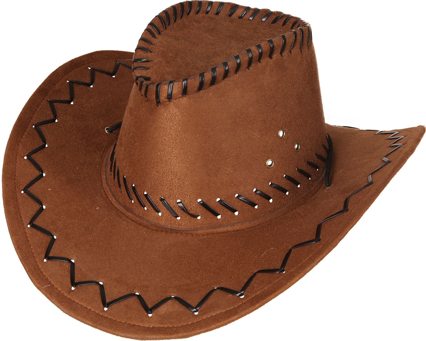 Chapeau western, brun