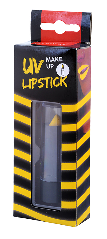 Lippenstift UV-Effekt, gelb