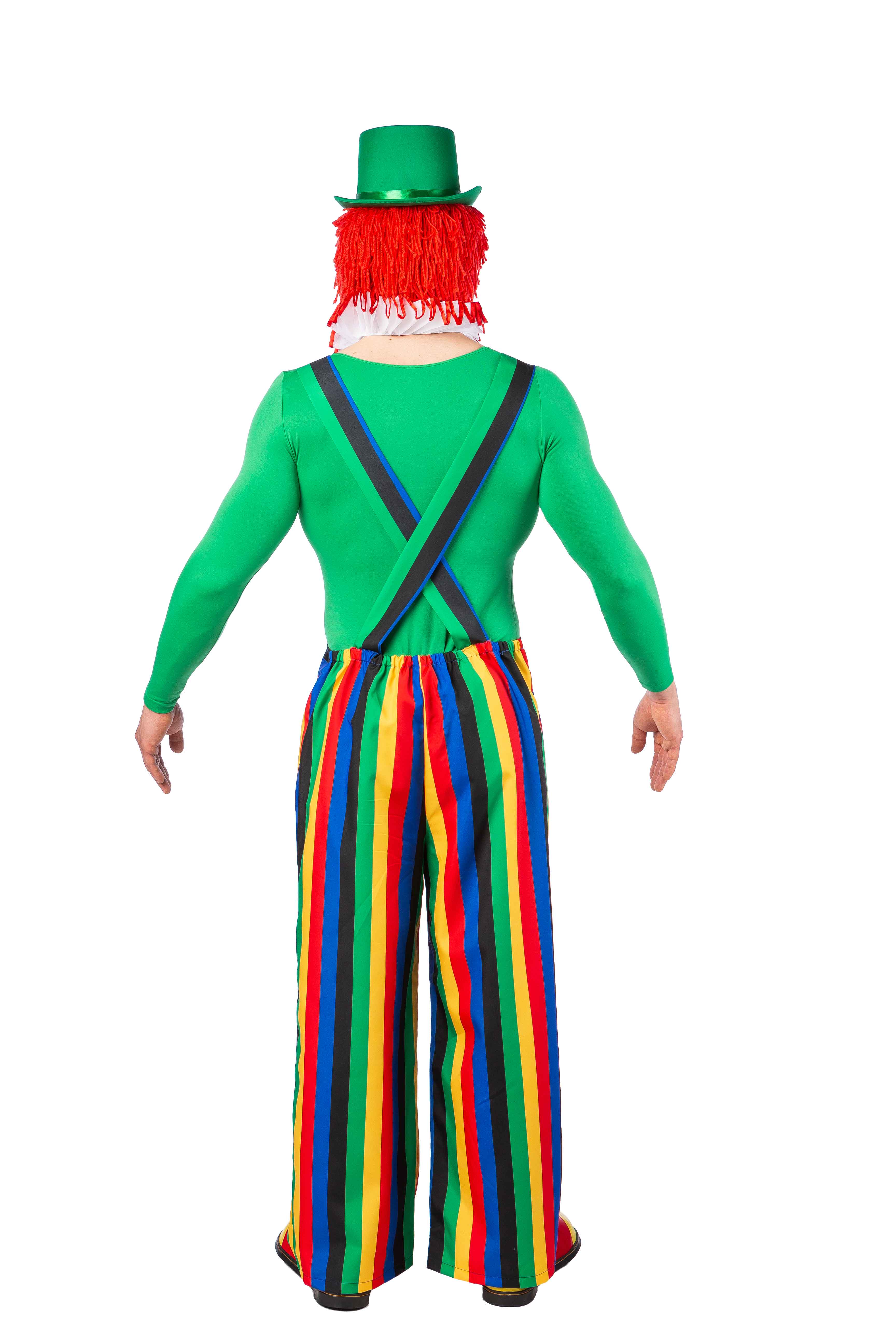Pantalon de clown rayé 