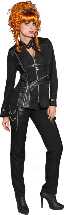 Steampunk Jacket, black