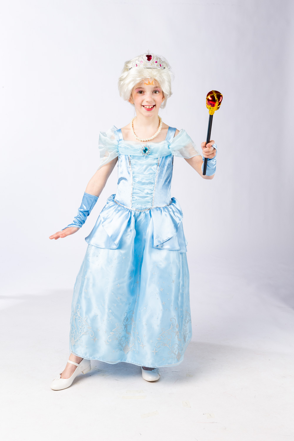 Costume princess blue